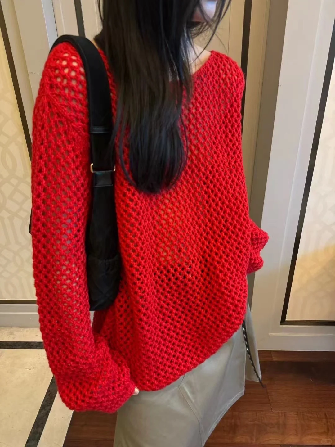 秋冬季穿红色也太好看了葩！
