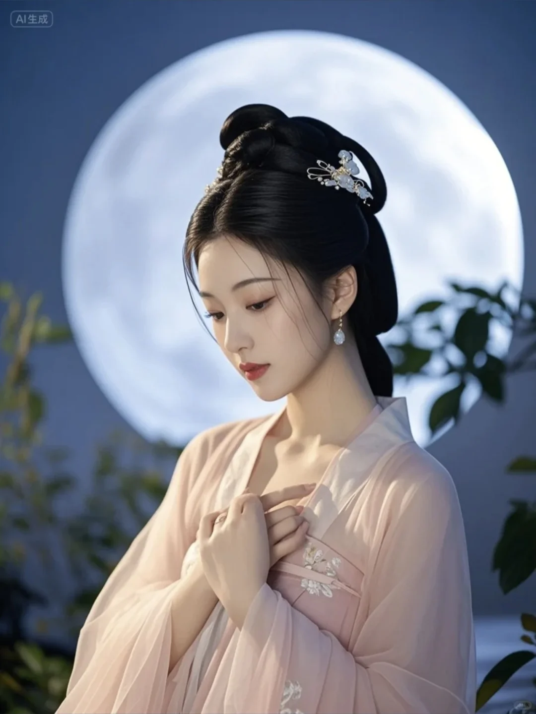 听说要拍中秋照啦！嫦娥仙子
