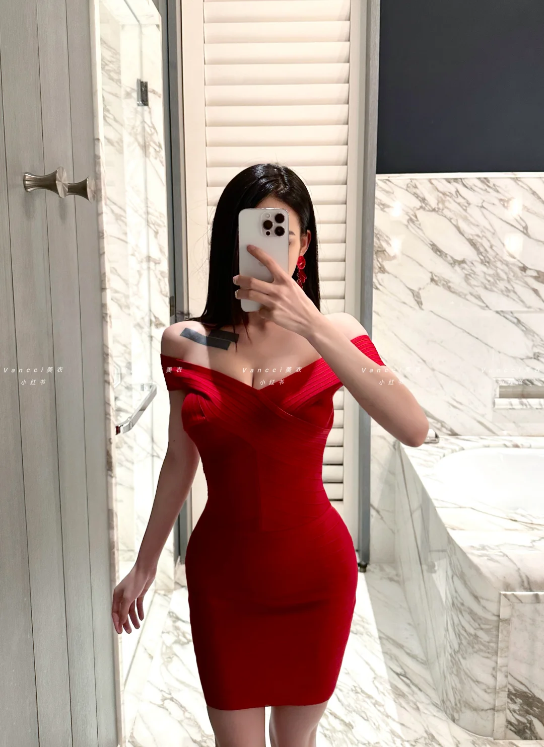 正红色是女人的本命绝鲨！！