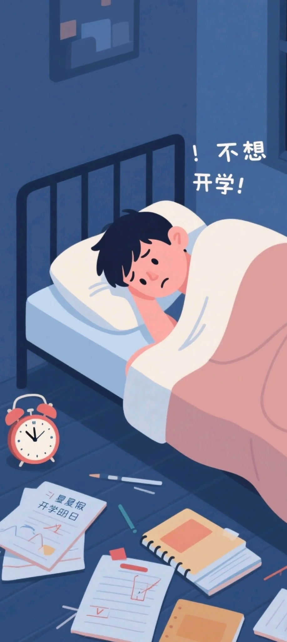 我不不想上学