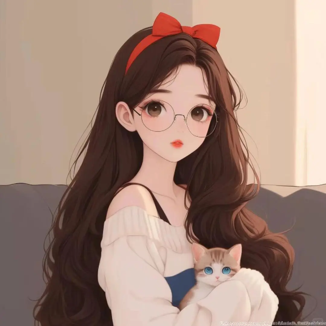 秋日甜美头像