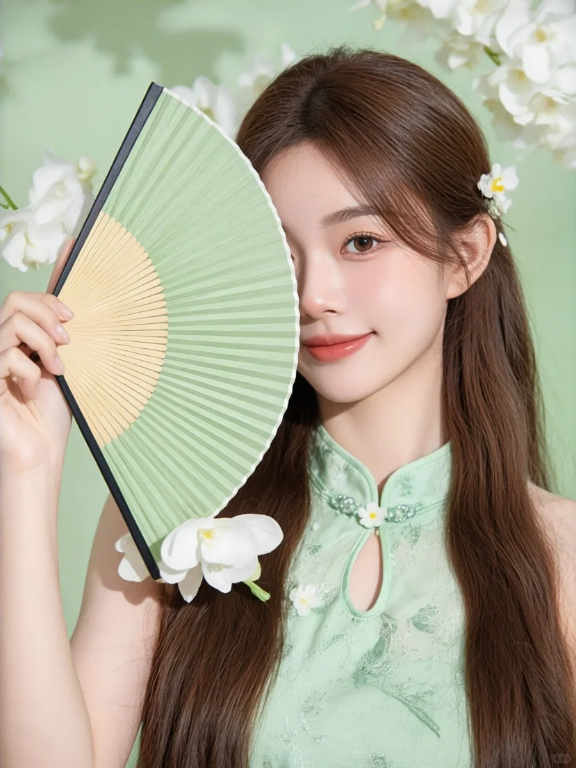 这个颜色好适合温柔的女孩子
