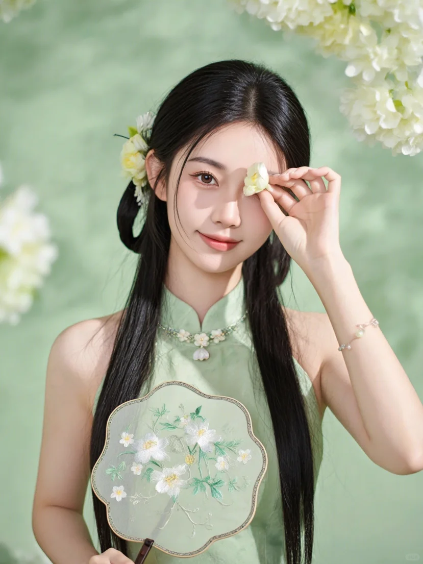 这个颜色好适合温柔的女孩子