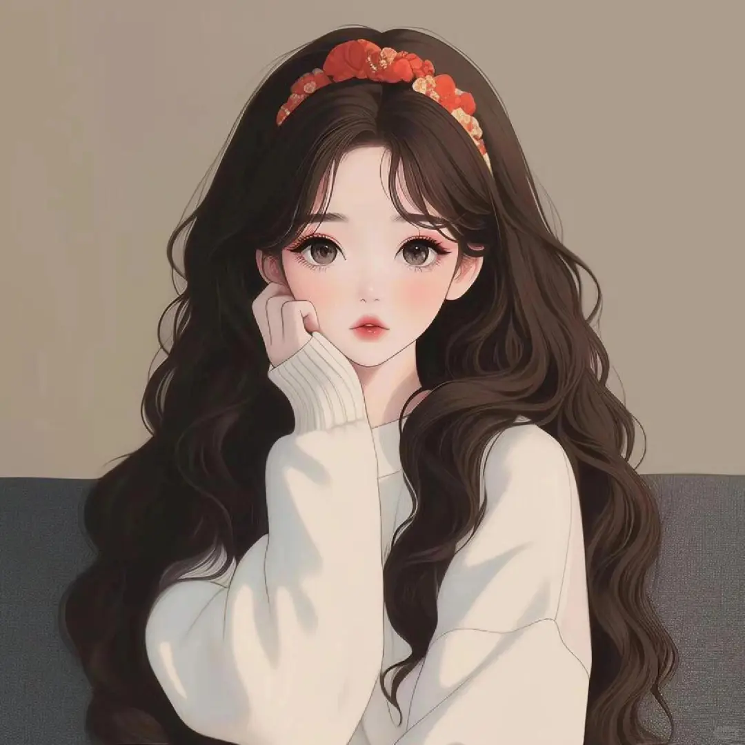 秋日甜美头像