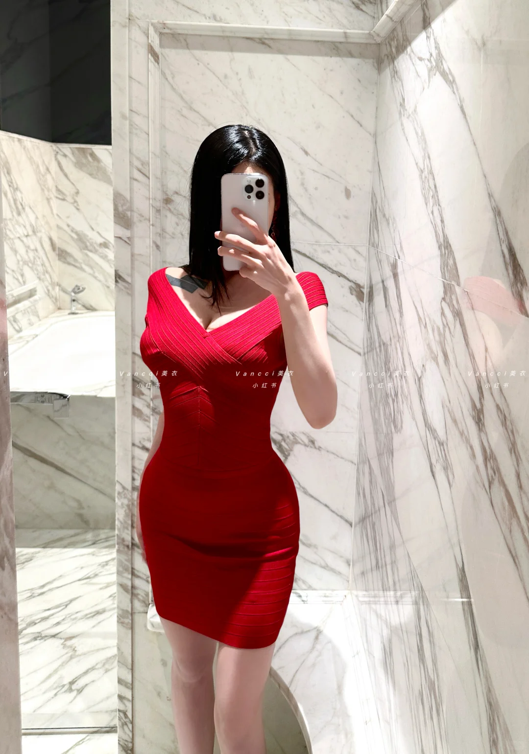 正红色是女人的本命绝鲨！！