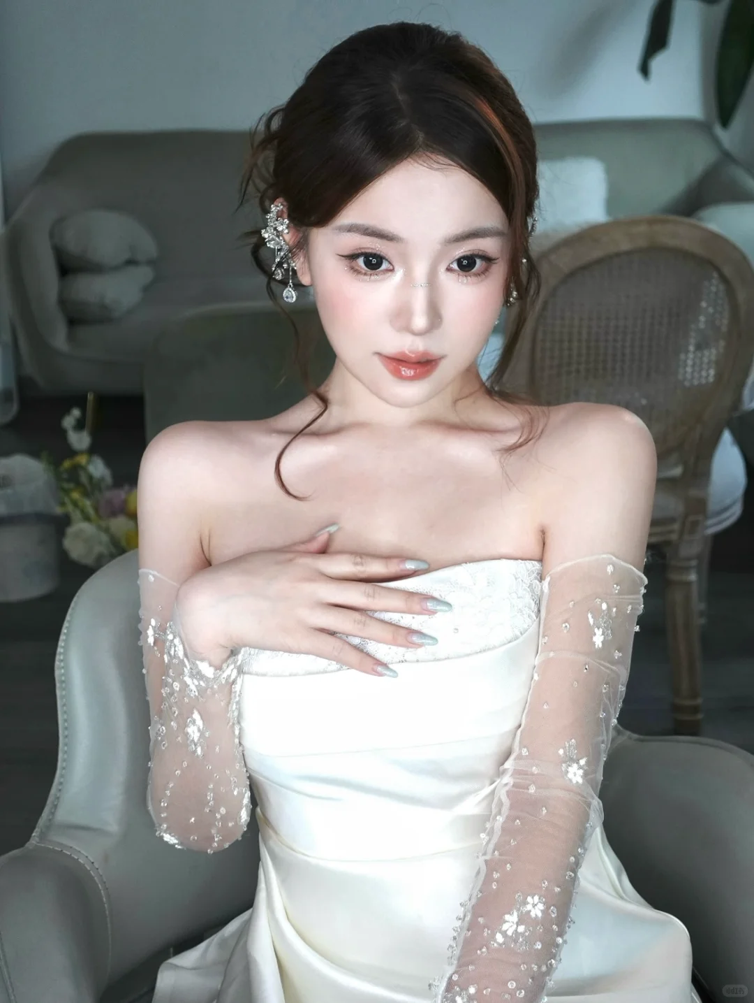 温柔慵懒的天然系美女🎀