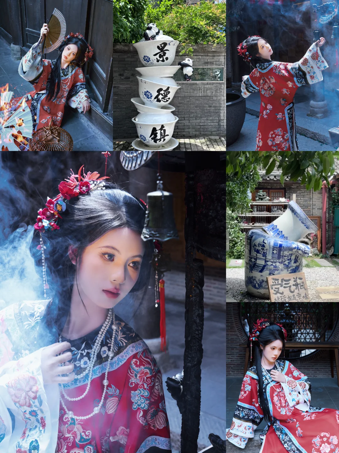 是谁还没有去景德镇拍清汉女写真❗️