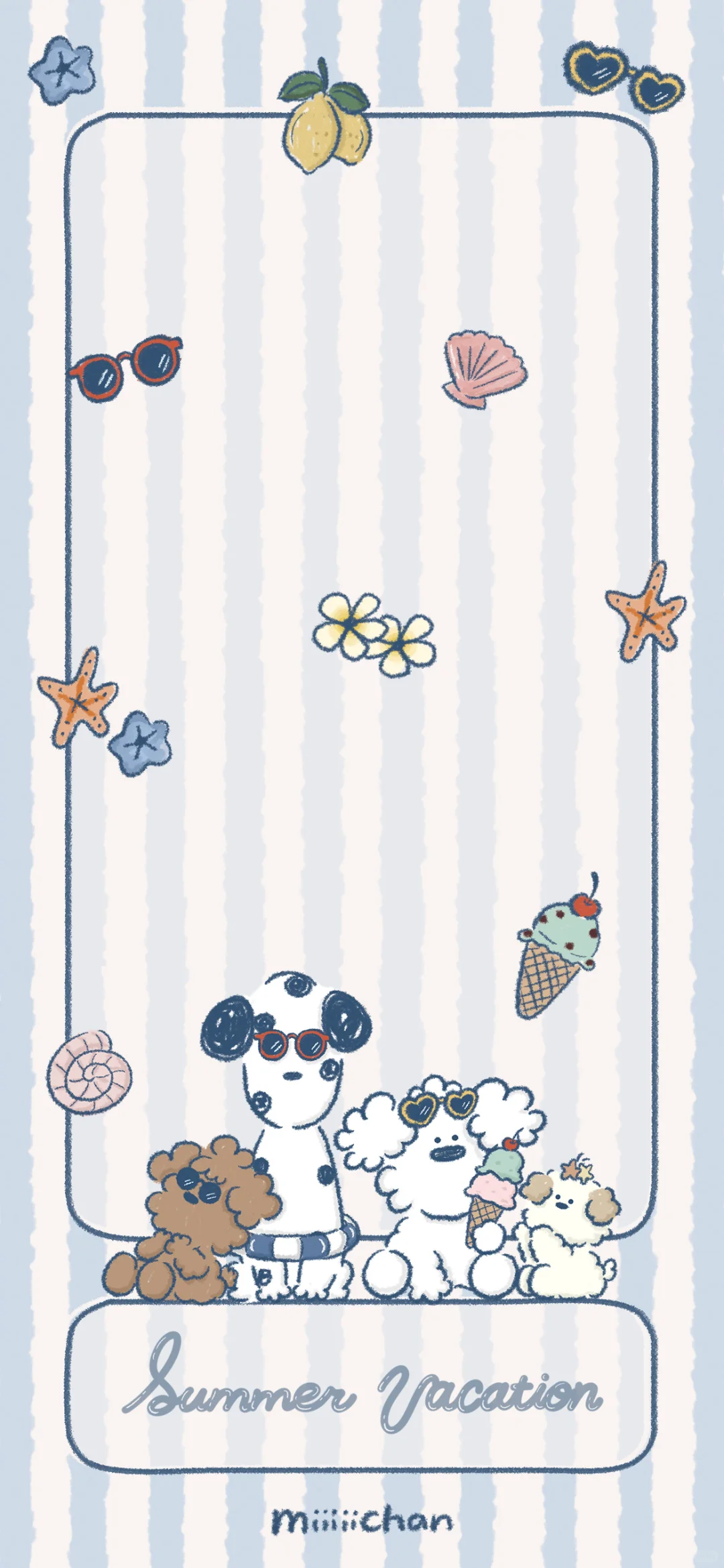 miiiiichan日历壁纸 | 9月壁纸来啦~