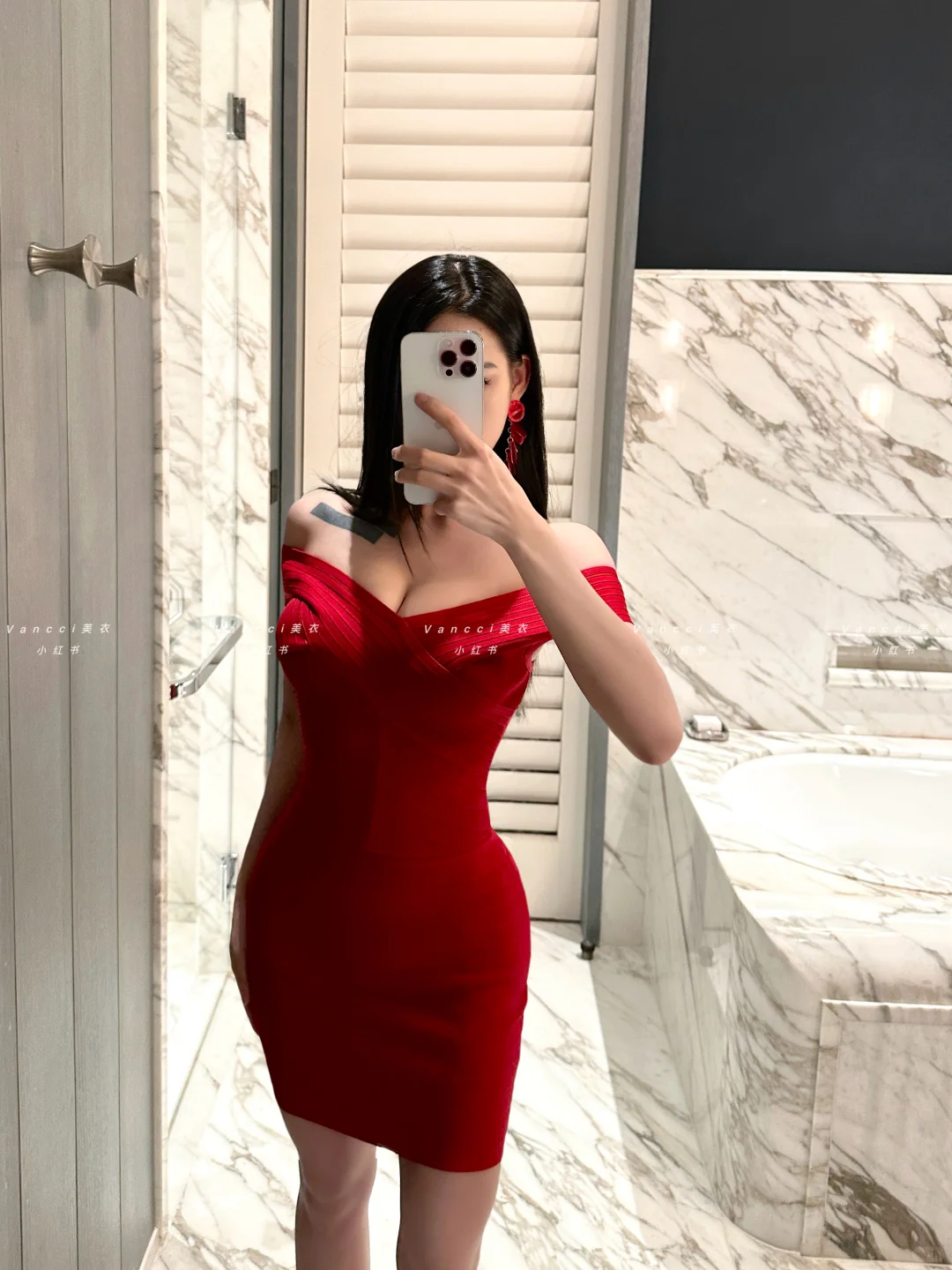 正红色是女人的本命绝鲨！！