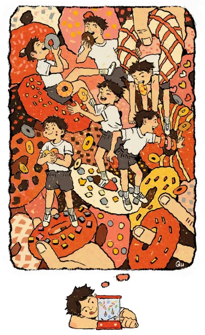 插画分享|天然-R
