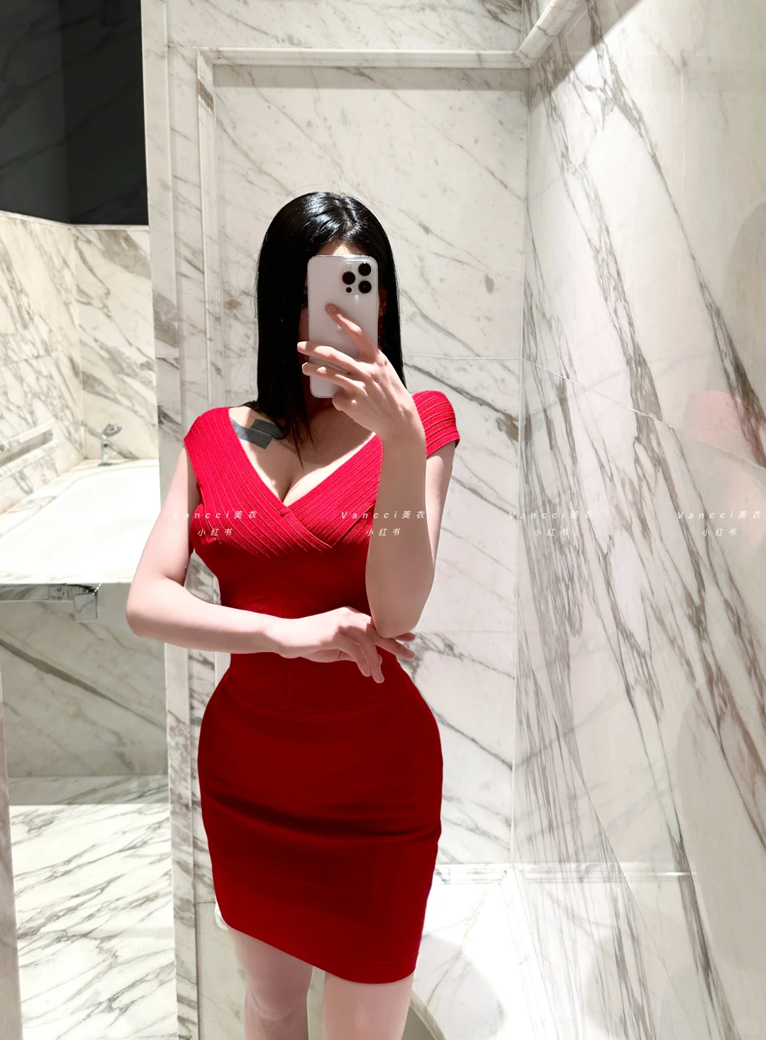 正红色是女人的本命绝鲨！！