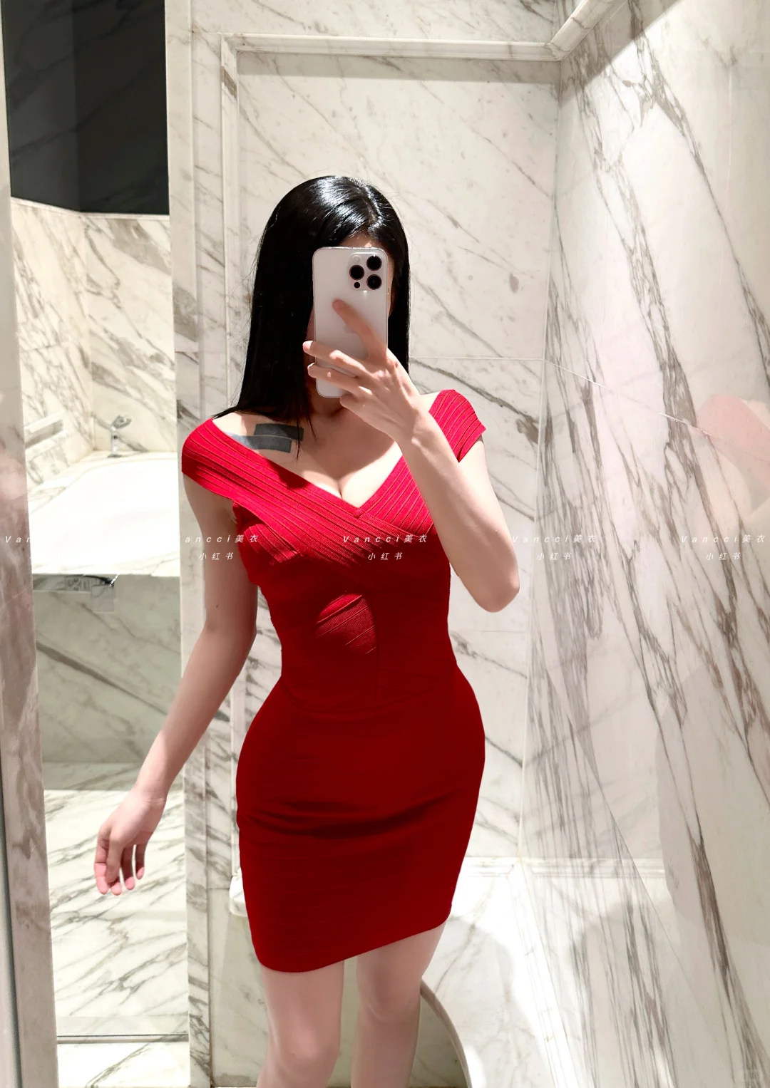 正红色是女人的本命绝鲨！！