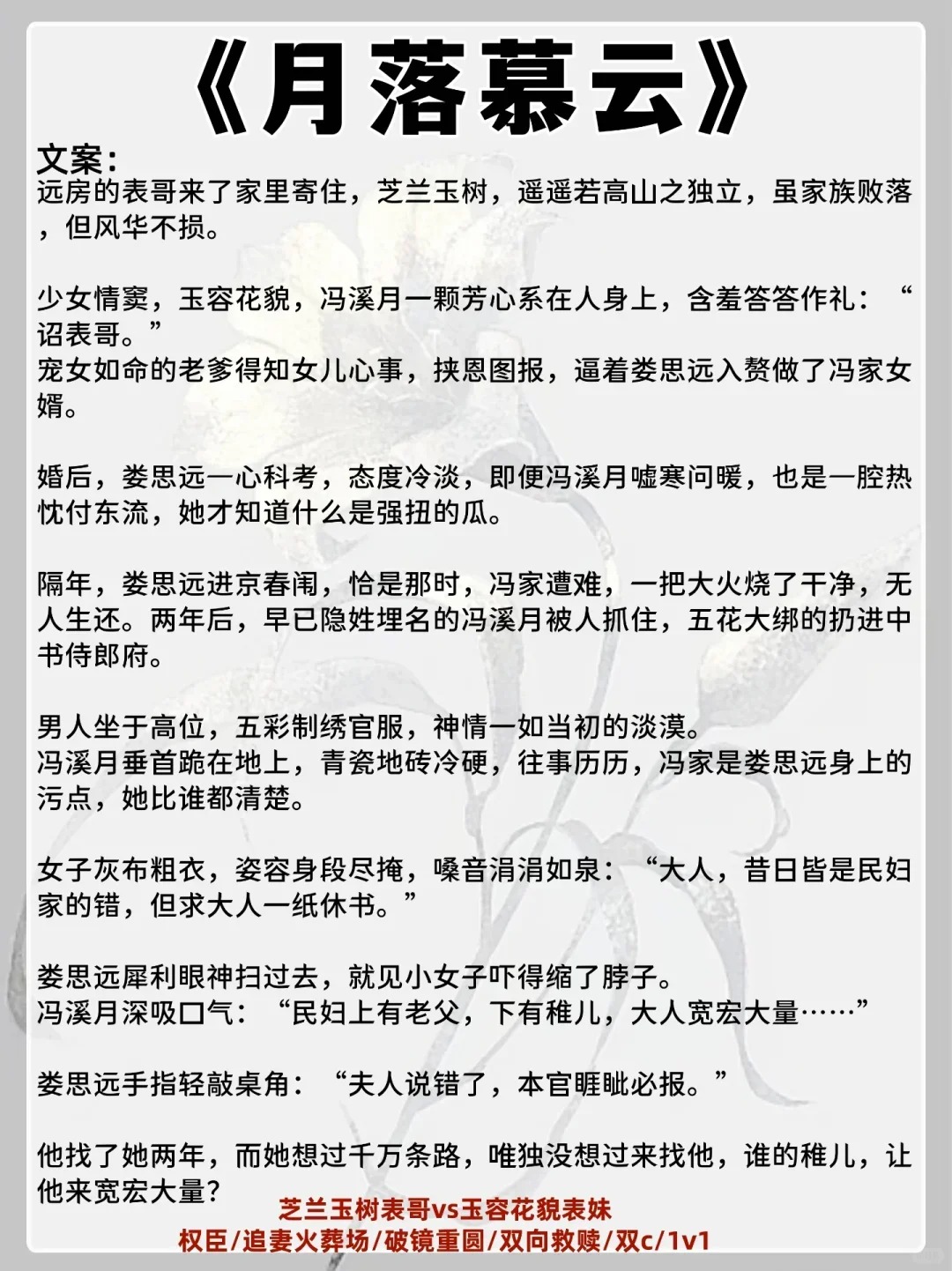女主是娇媚表姑娘古言！男主把持不住狠狠宠