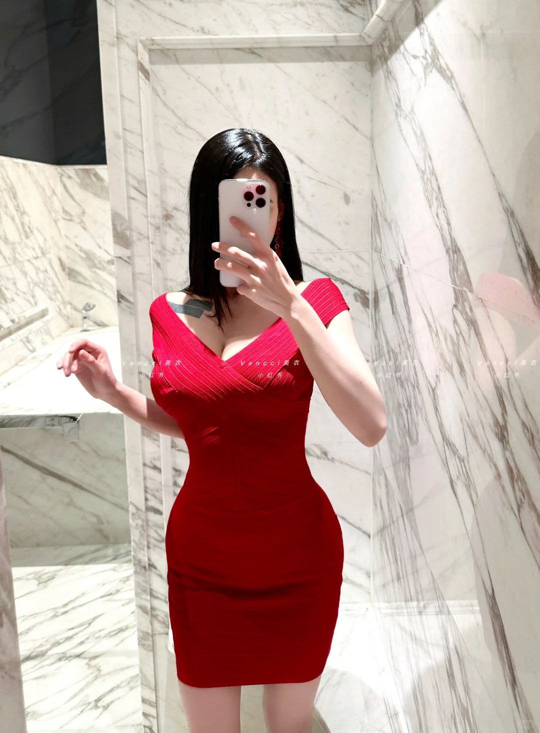 正红色是女人的本命绝鲨！！