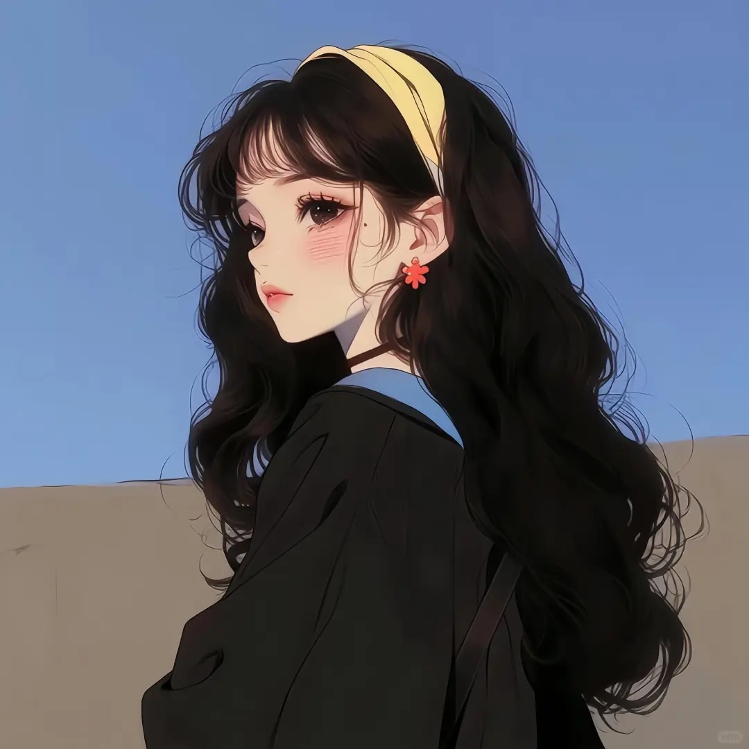 秋日甜美头像