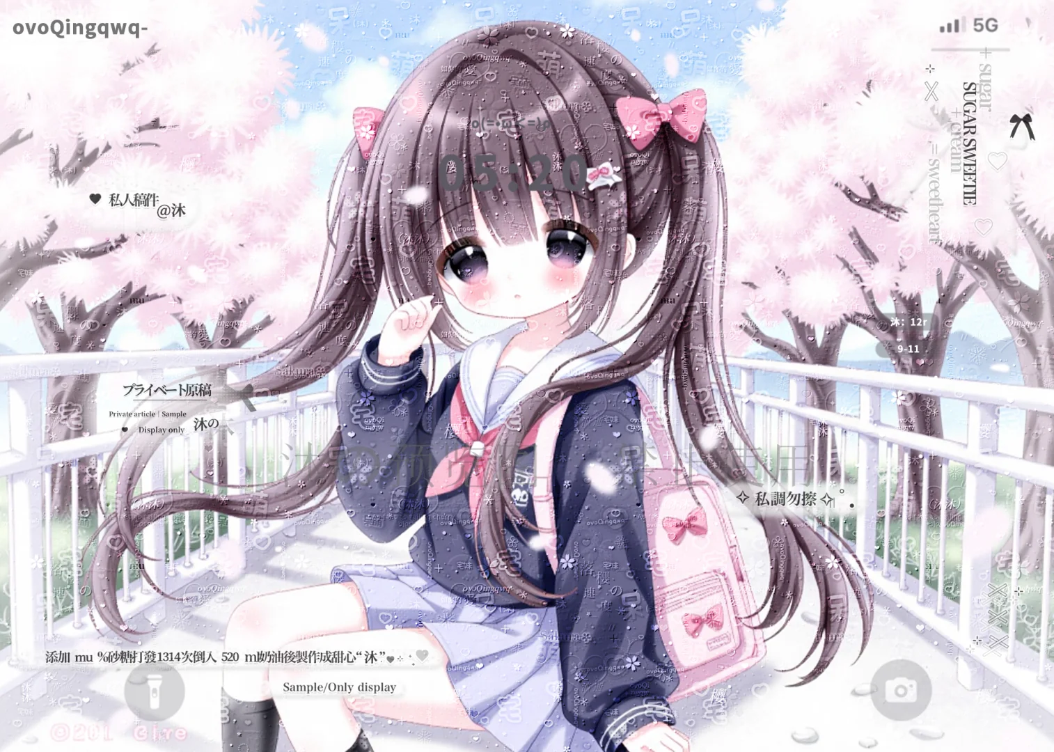 少女平板壁纸