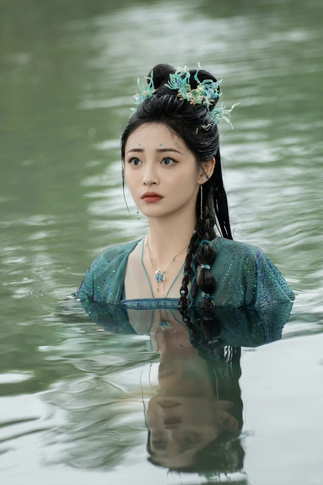 淮水竹亭·翠玉鸣鸾青衣妆造1⃣️