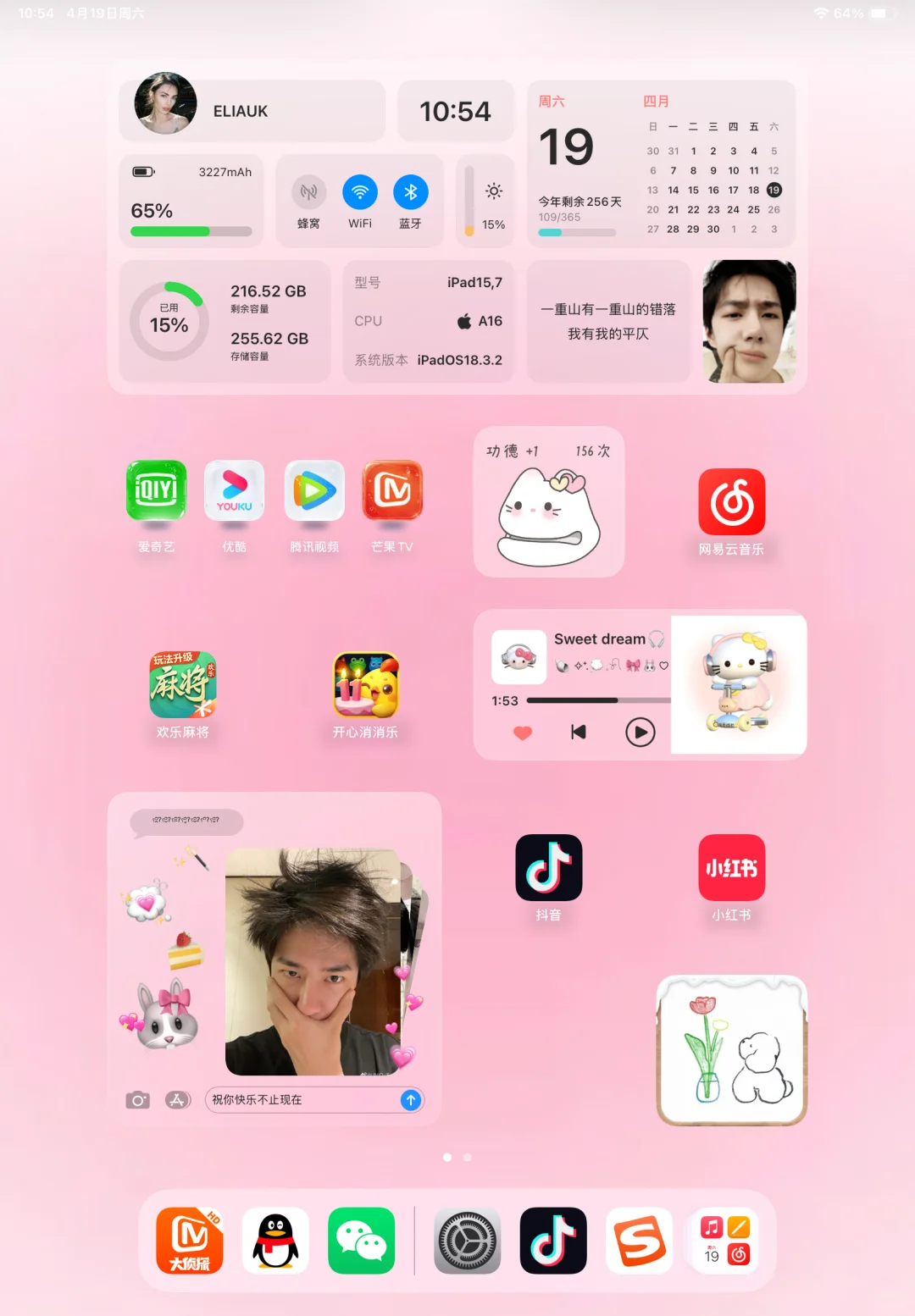 甜妹的iPad桌面🫧🎀