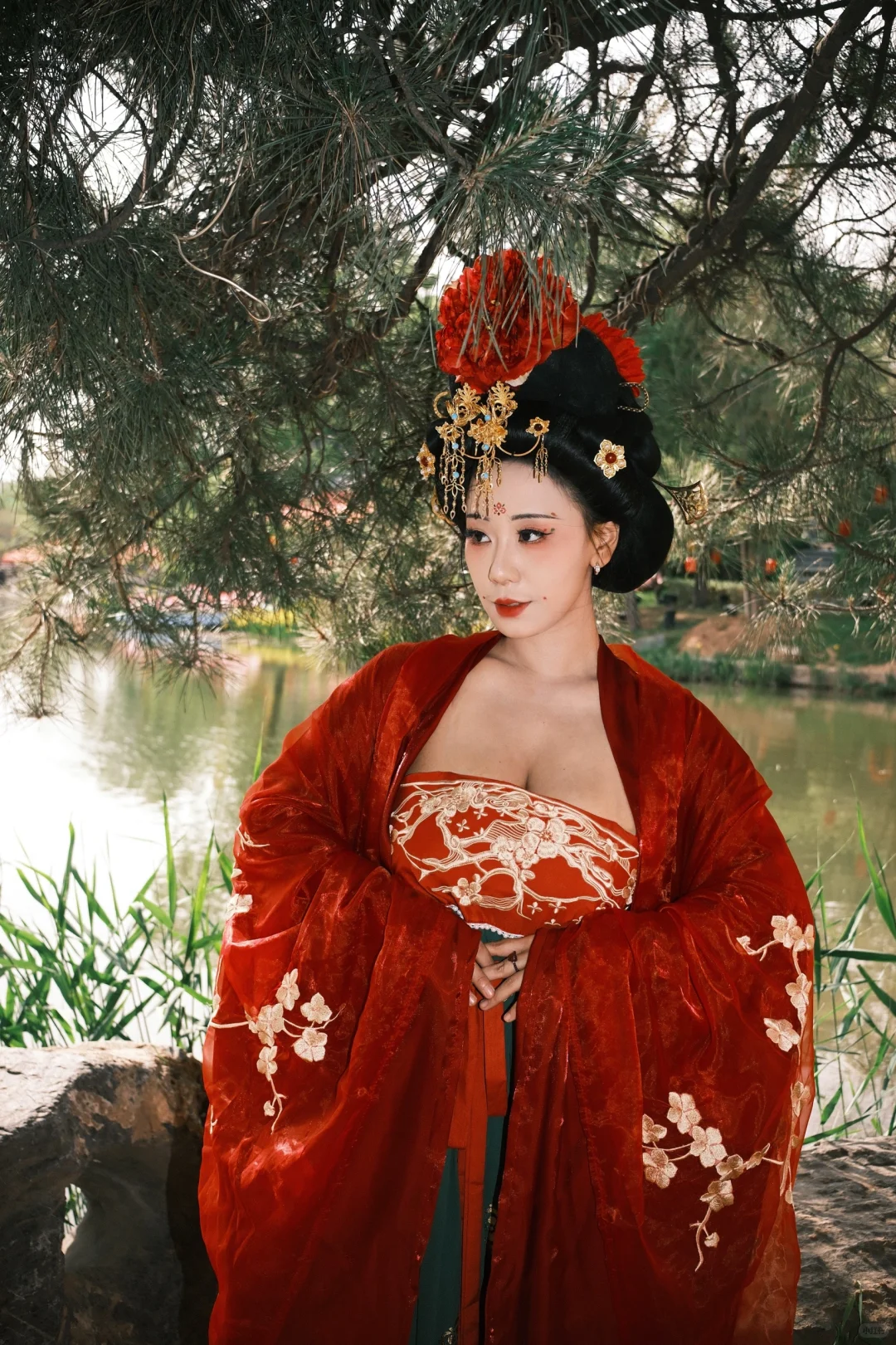 洛阳旅行|唐朝簪花仕女图走出画卷🥀