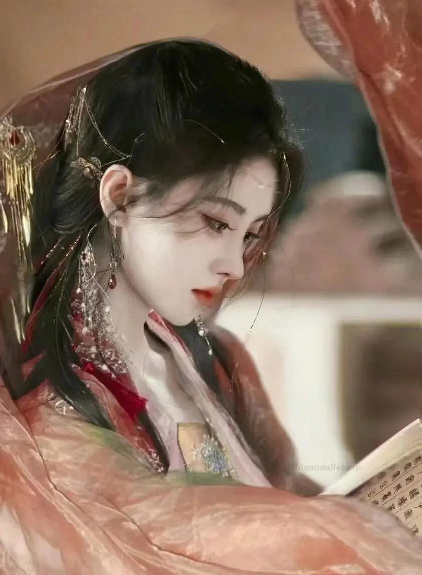 鞠婧祎超美古风图片
