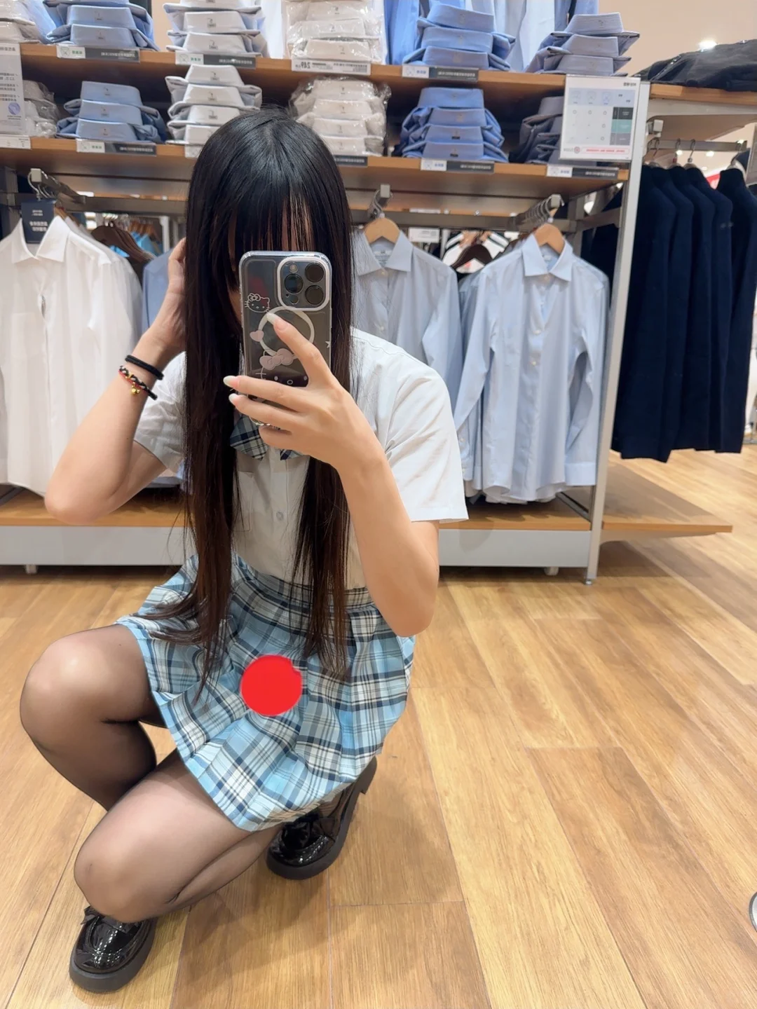 jk加黑丝就是绝配