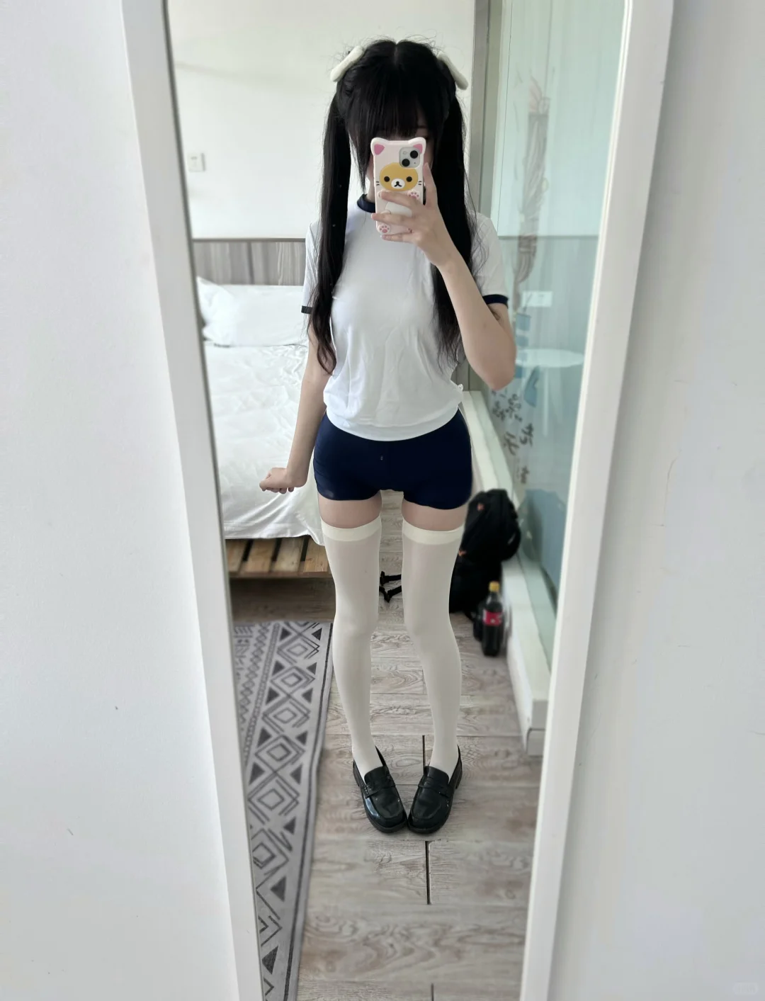 第一次穿体操服
