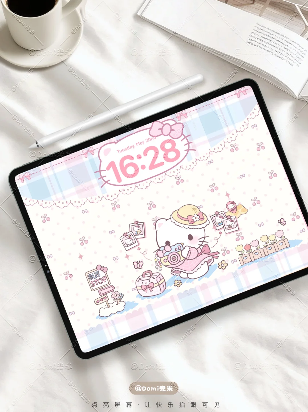 33｜咔嚓，你的拍照搭子kitty上线～｜平板壁纸