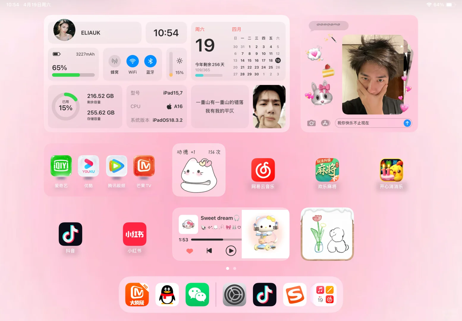 甜妹的iPad桌面🫧🎀