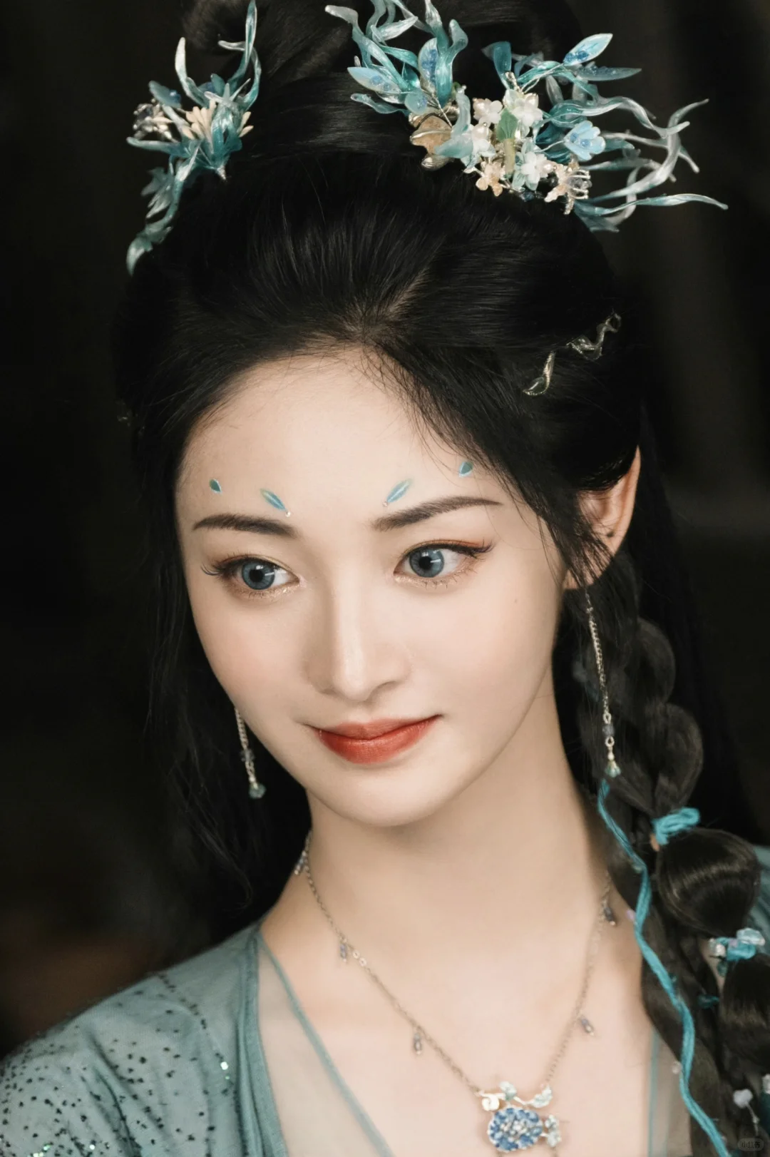 淮水竹亭·翠玉鸣鸾青衣妆造1⃣️