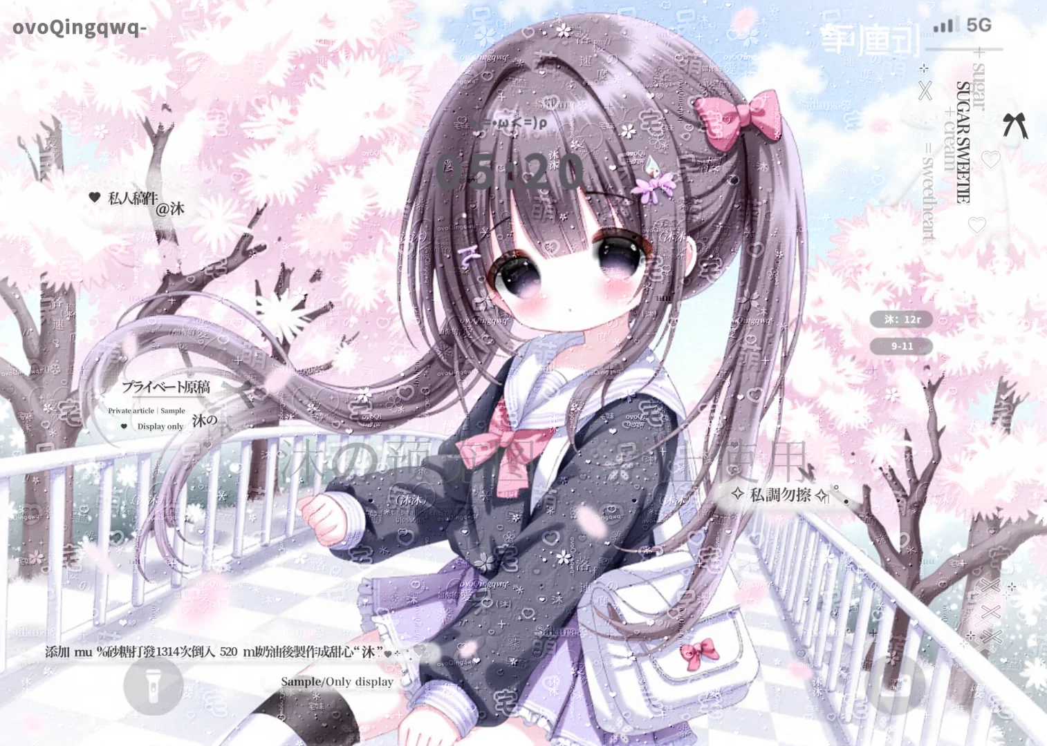 少女平板壁纸
