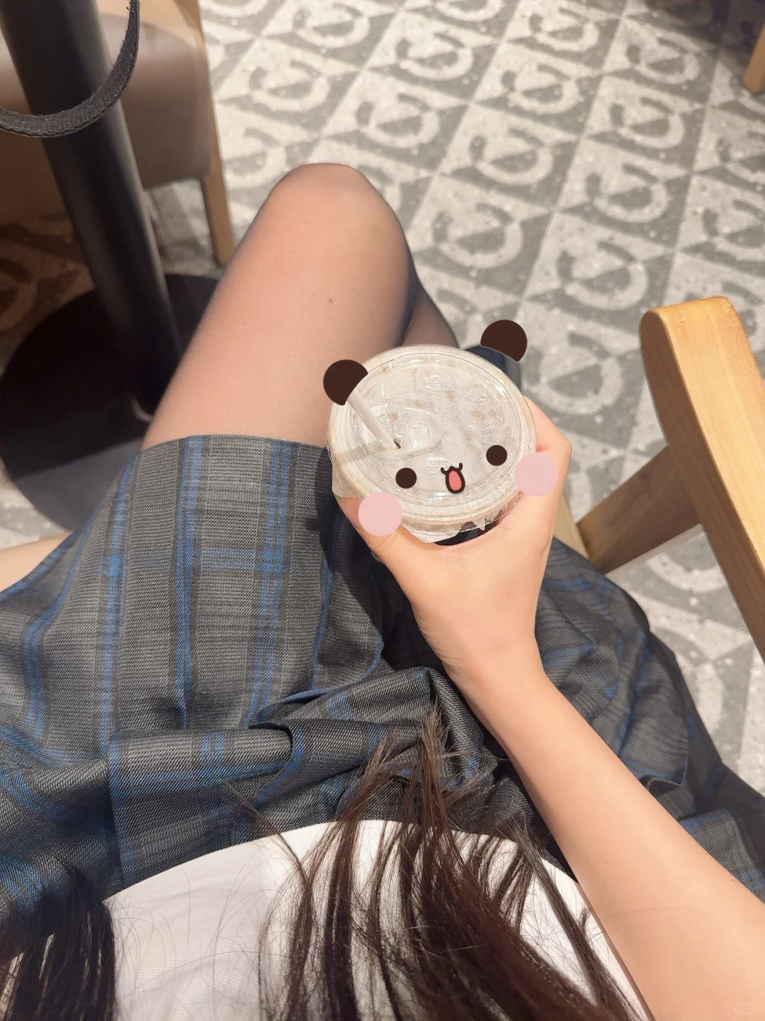 不愧是jk、我这种屌丝穿也好看、