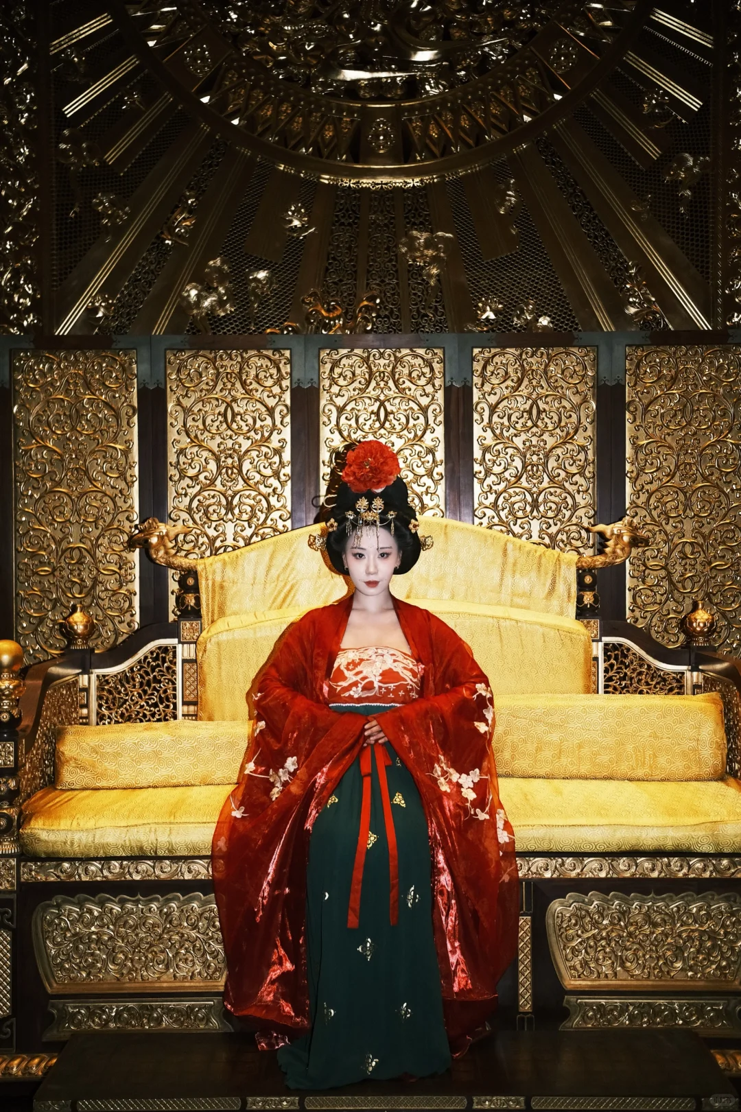 洛阳旅行|唐朝簪花仕女图走出画卷🥀
