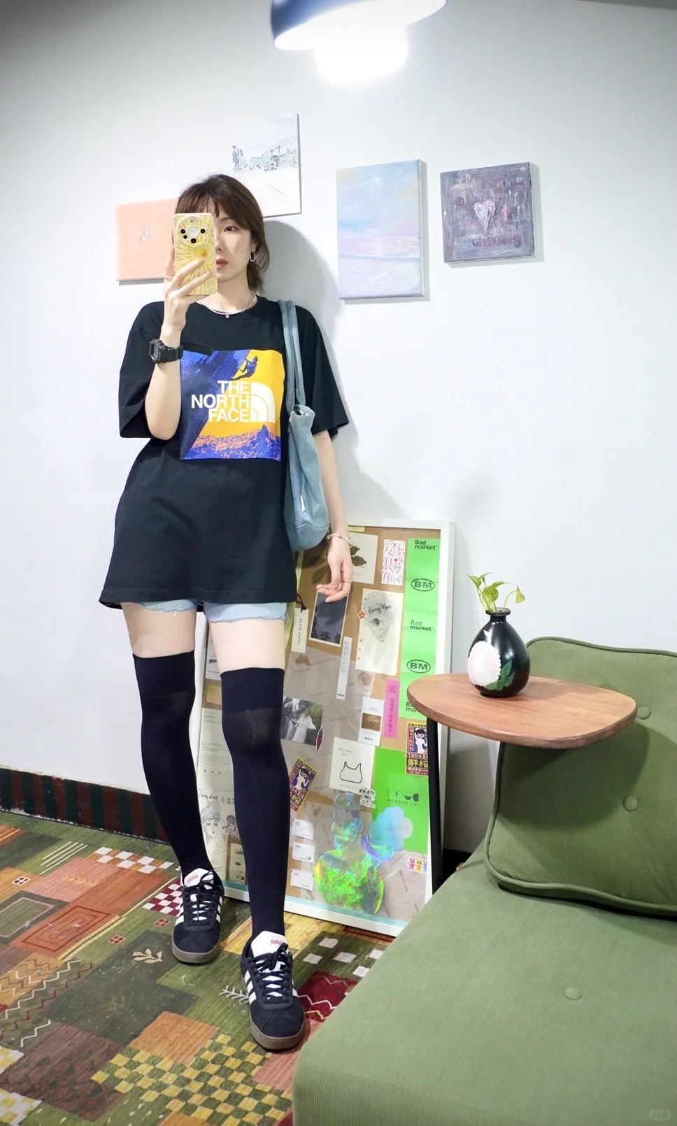 我通常是这么穿黑丝