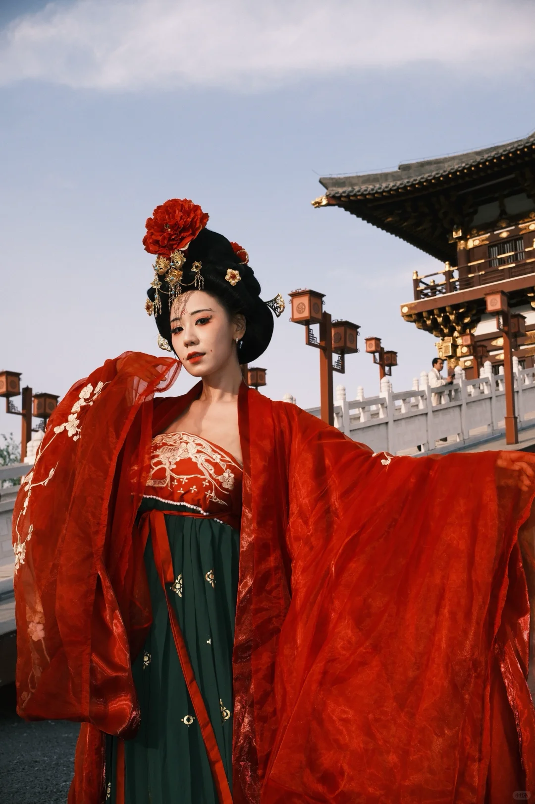 洛阳旅行|唐朝簪花仕女图走出画卷🥀