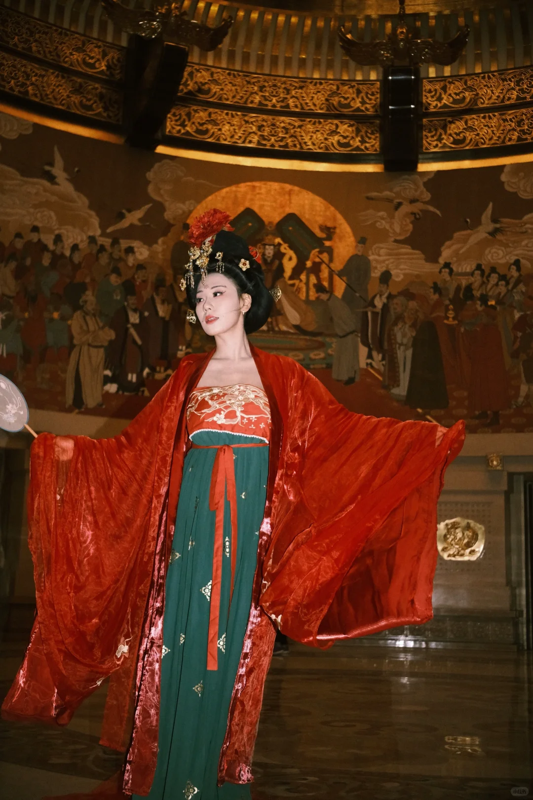 洛阳旅行|唐朝簪花仕女图走出画卷🥀