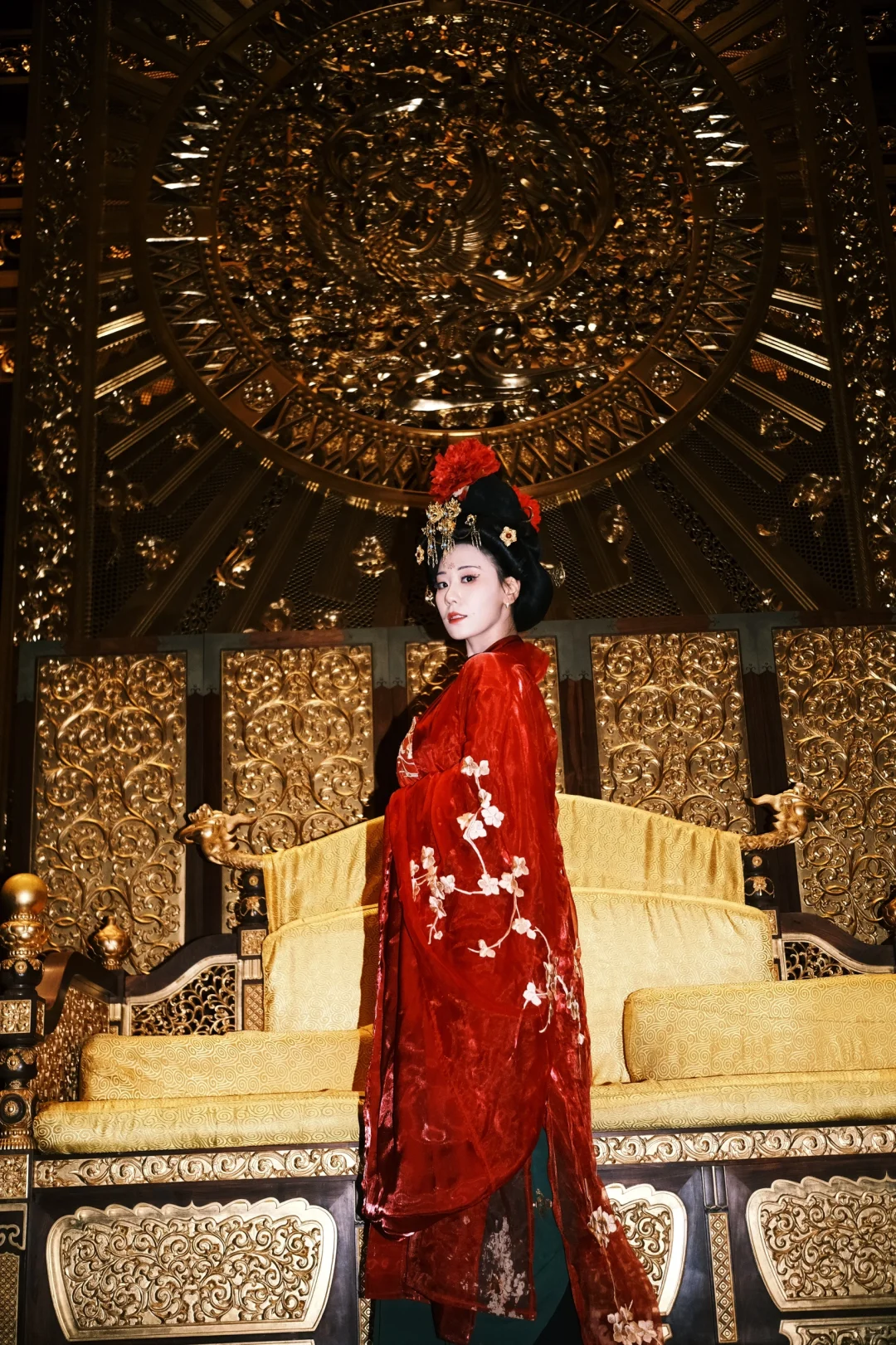 洛阳旅行|唐朝簪花仕女图走出画卷🥀