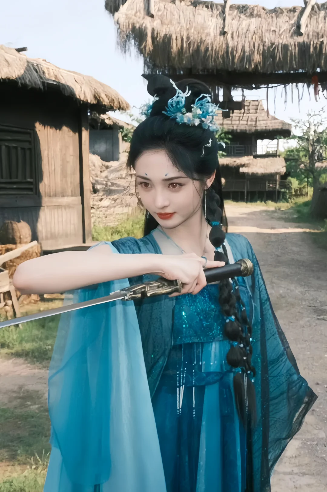 淮水竹亭·翠玉鸣鸾青衣妆造1⃣️