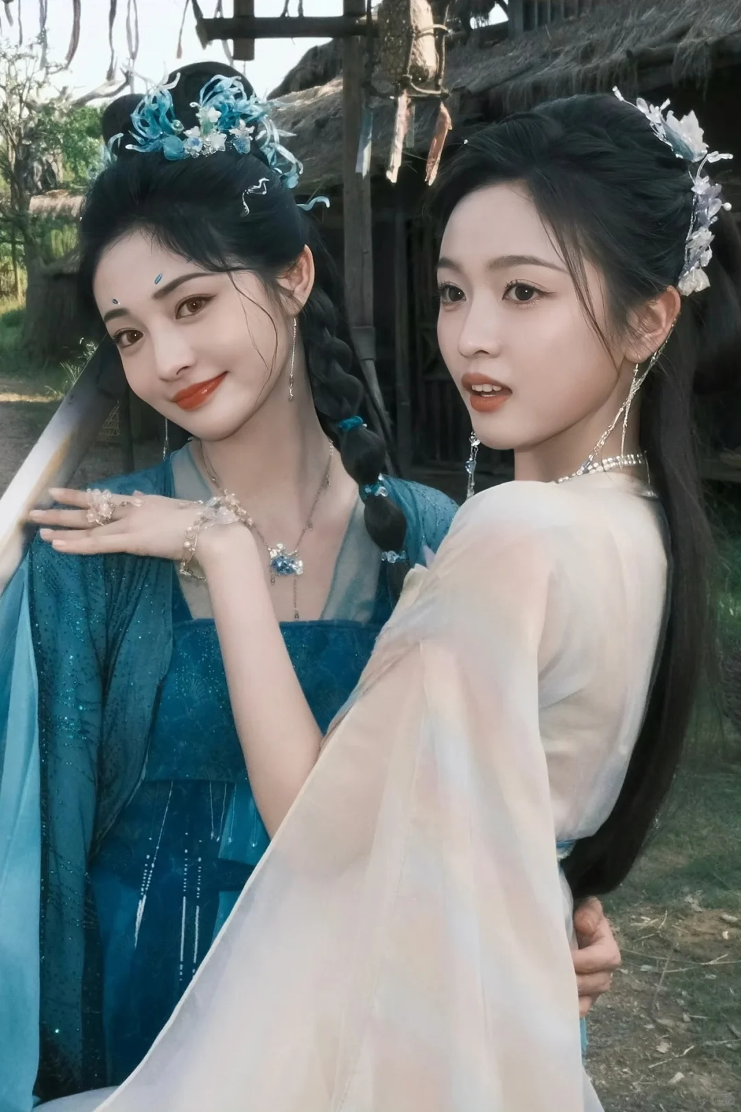 淮水竹亭·翠玉鸣鸾青衣妆造1⃣️