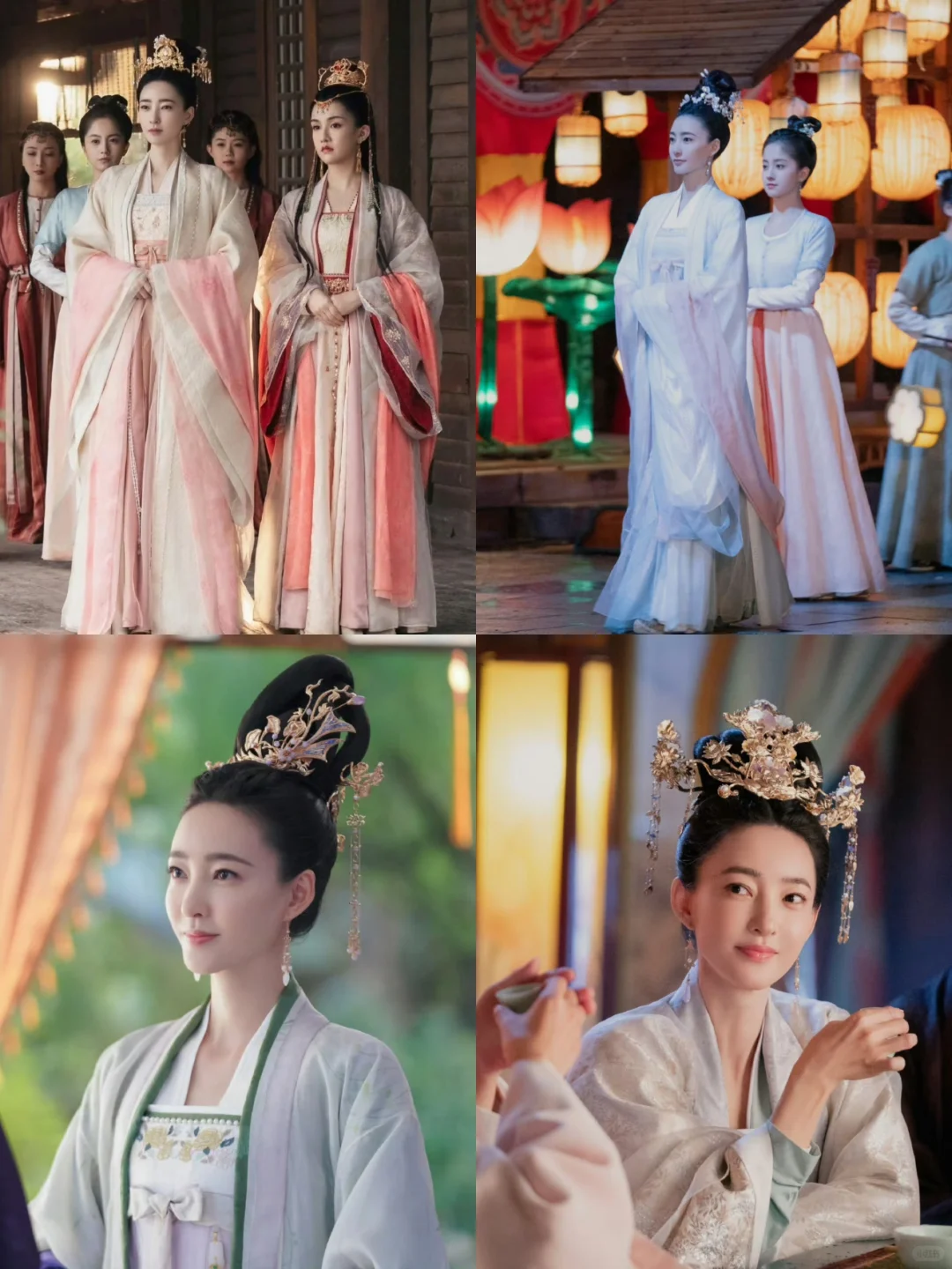 古装剧服化道-《灼灼风流》-部分女性角色