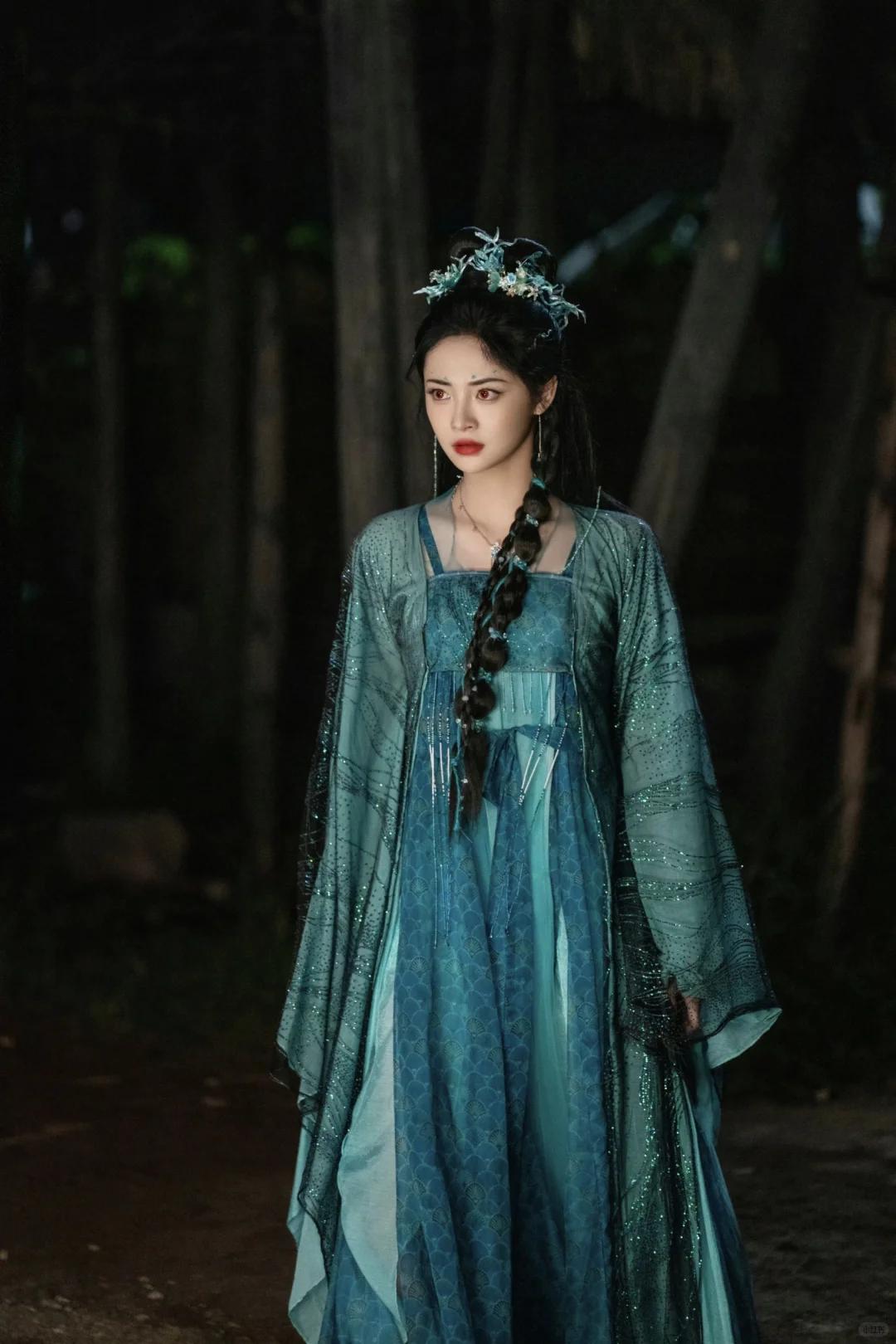 淮水竹亭·翠玉鸣鸾青衣妆造1⃣️