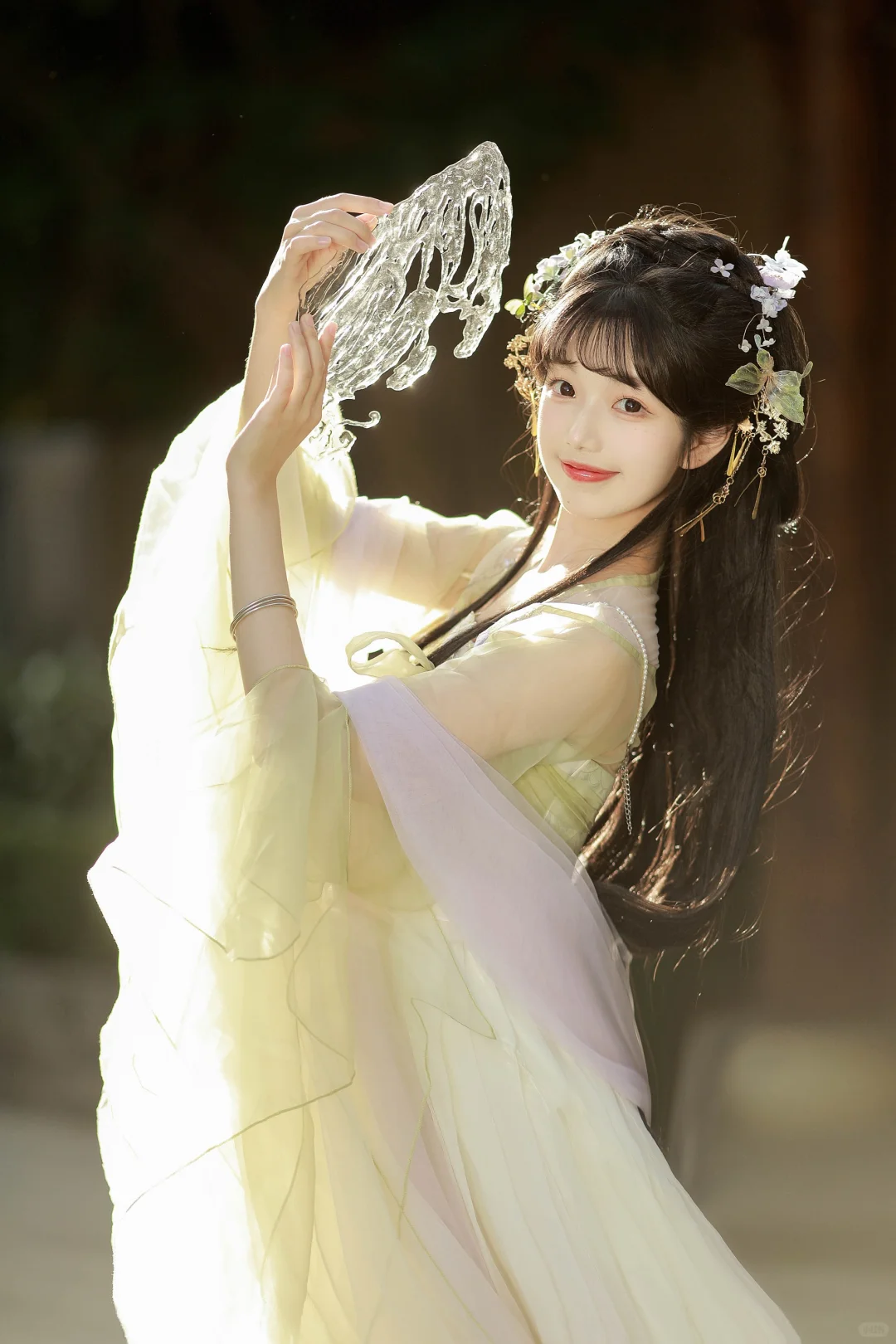 汉服｜兰亭白月