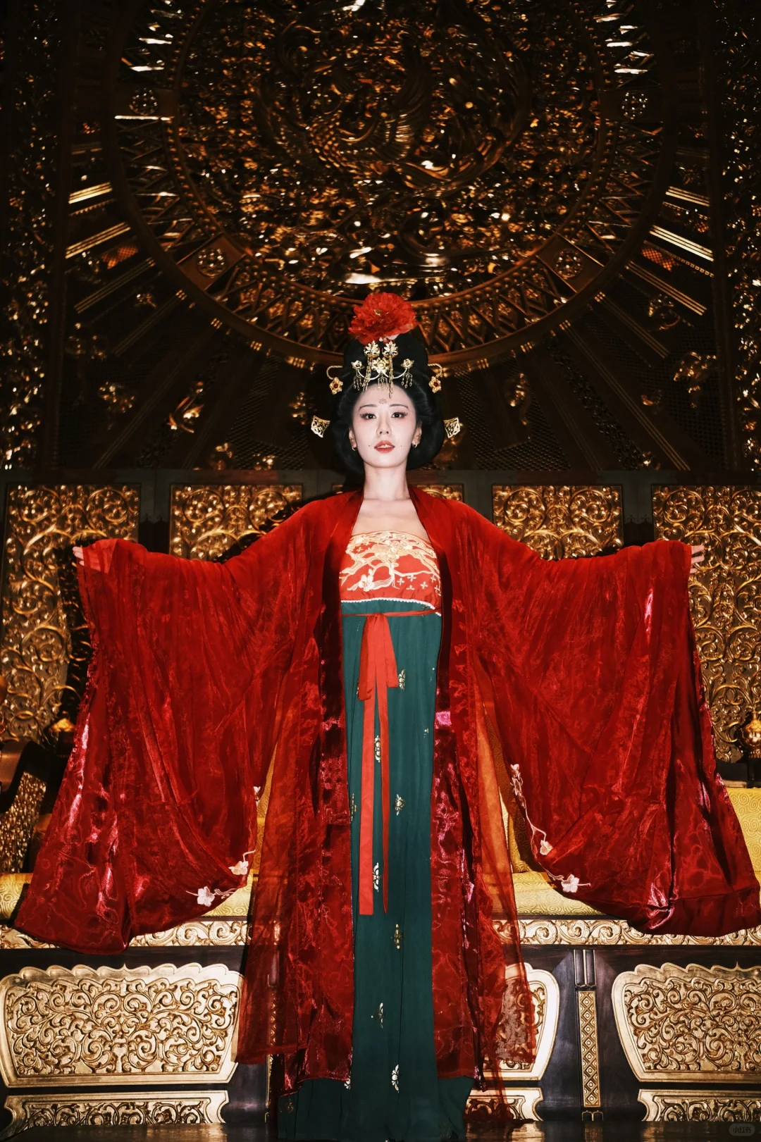 洛阳旅行|唐朝簪花仕女图走出画卷🥀
