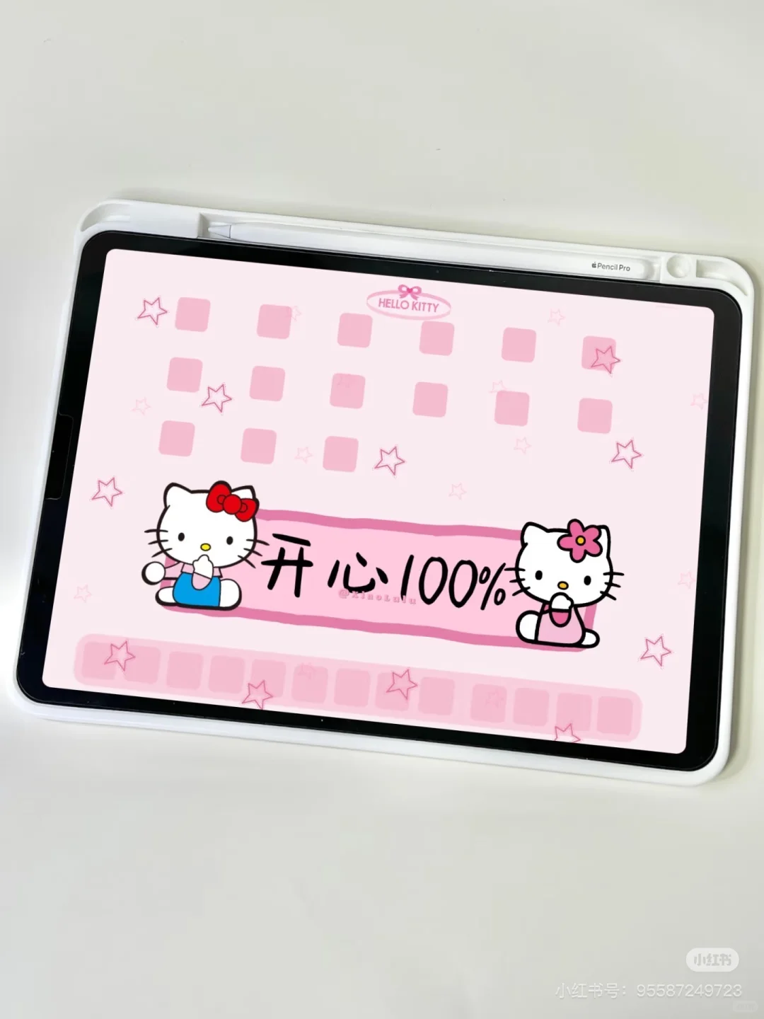 平板壁纸丨凯蒂猫壁纸
