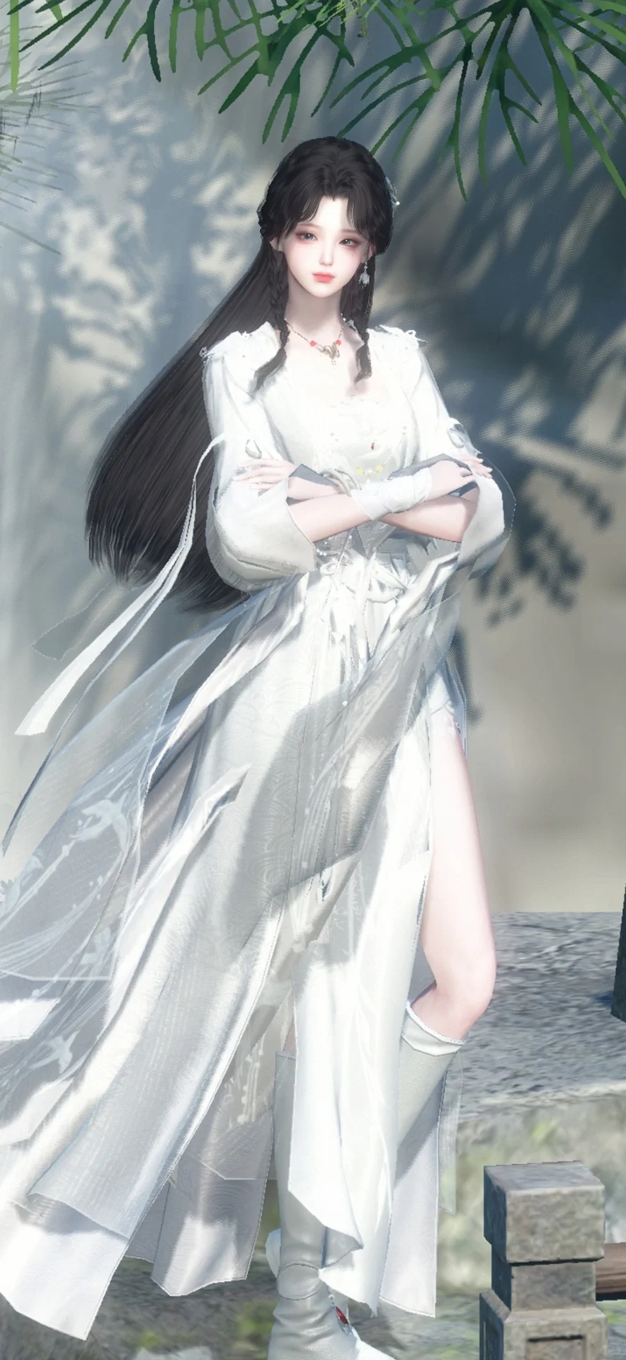 今天是上山修炼的小师妹～