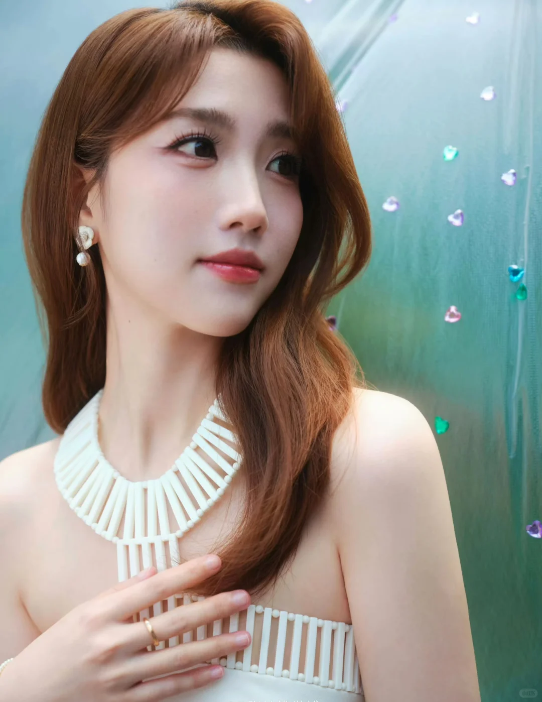 张纯烨！好美的氛围感写真