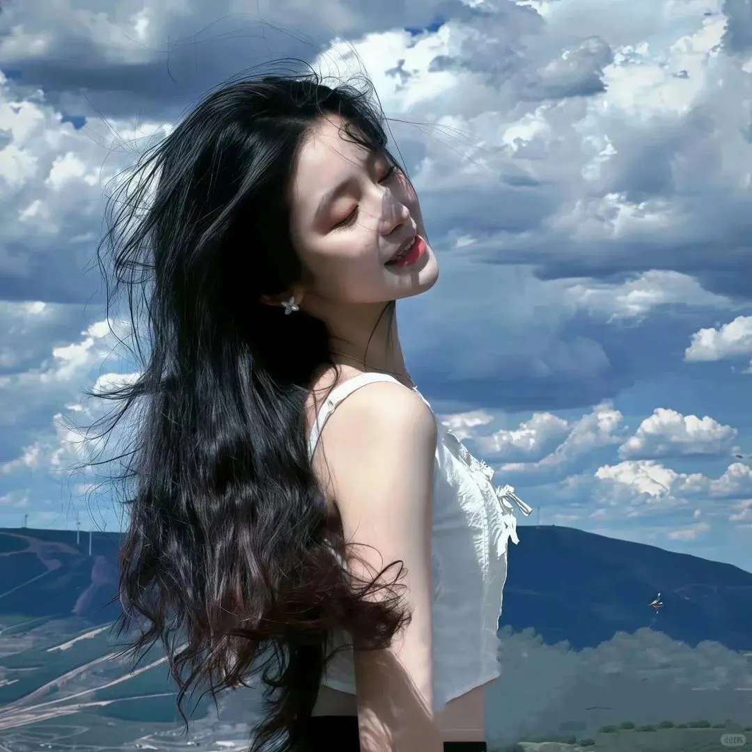 氛围感超强的女图