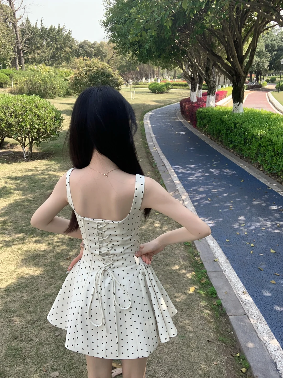 波点裙好甜呀！