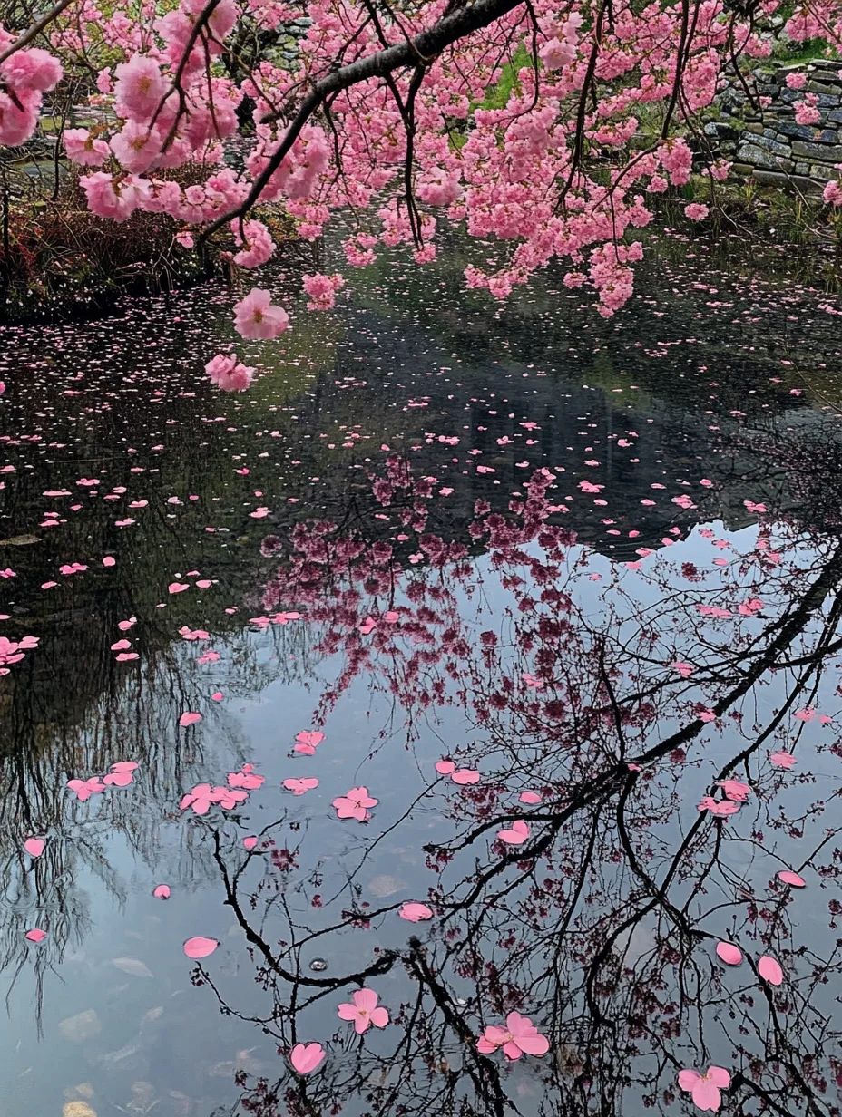 春天无处不飞花～