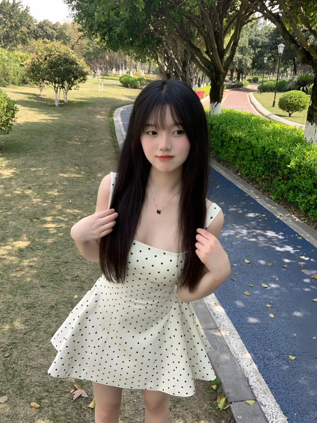波点裙好甜呀！