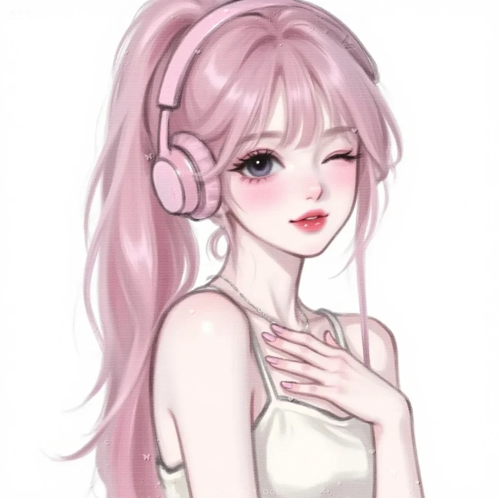 可爱电竞女孩头像